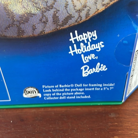 1994 Rare Misprint Boxart Happy Holidays Barbie Special Edition NIB Mint - Picture 7 of 14